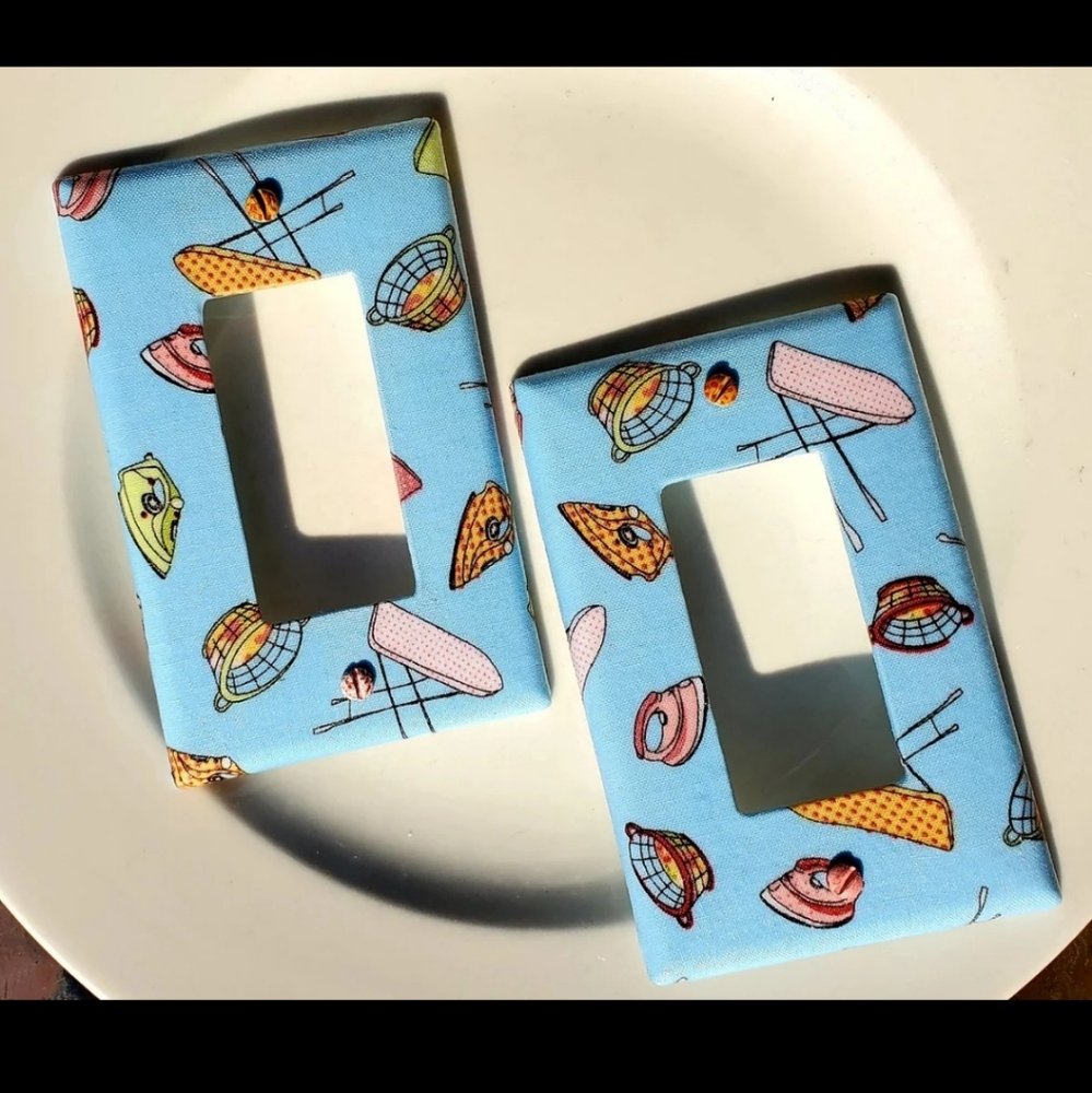 ♡ON SALE♡ 2 Laundry Switch Plate Wall Outlet Cover